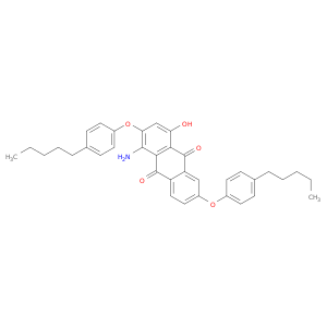 9,10-Anthracenedione, 1-amino-4-hydroxy-2,6-bis(4-pentylphenoxy)-