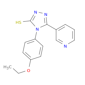 4-(4-乙氧基苯基)-5-(吡啶-3-基)-4H-1,2,4-三唑-3-硫醇