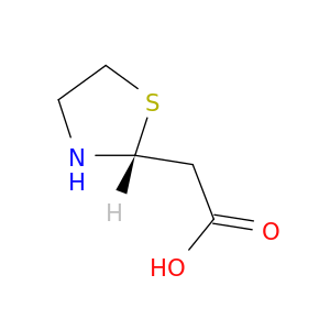 2-Thiazolidineacetic acid, (R)-