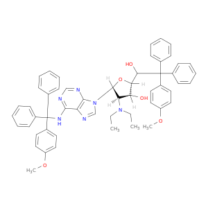 2'-(N,N-DIETHYLAMINO)-5',N6-BIS(4-METHOXYTRITYL)-2'-DEOXYADENOSINE