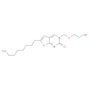 Furo[2,3-d]pyrimidin-2(3H)-one, 3-[(2-hydroxyethoxy)methyl]-6-octyl-