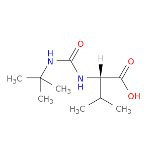 (2S)-2-[(叔丁基氨基甲酰基)氨基]-3-甲基丁酸