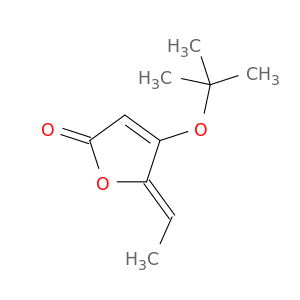 2(5H)-Furanone, 4-(1,1-dimethylethoxy)-5-ethylidene-, (Z)-