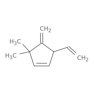 Cyclopentene, 5-ethenyl-3,3-dimethyl-4-methylene-