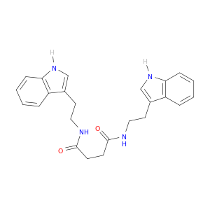 Butanediamide, N,N'-bis[2-(1H-indol-3-yl)ethyl]-