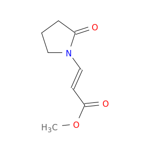 2-Propenoic acid, 3-(2-oxo-1-pyrrolidinyl)-, methyl ester, (2E)-