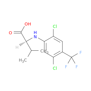 N-[2,5-二氯-4-(三氟甲基)苯基]缬氨酸