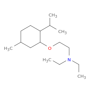 N,N-DIETHYL-2-(5-METHYL-2-PROPAN-2-YL-CYCLOHEXYL)OXY-ETHANAMINE