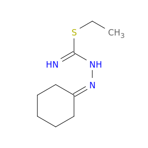 Hydrazinecarboximidothioic acid, 2-cyclohexylidene-, ethyl ester