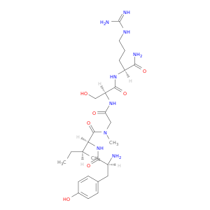 L-Argininamide, L-tyrosyl-L-isoleucyl-N-methylglycyl-L-seryl-