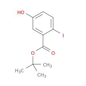 Benzoic acid, 5-hydroxy-2-iodo-, 1,1-dimethylethyl ester