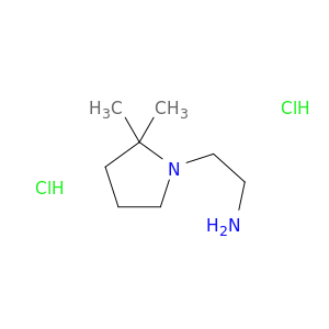 2-(2,2-二甲基吡咯烷-1-基)乙胺盐酸盐