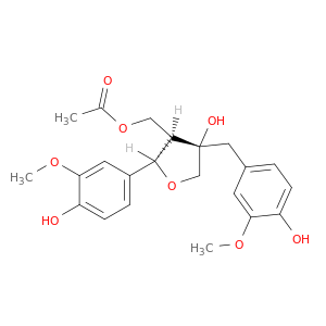 (-)-橄榄树脂素 9-乙酸酯