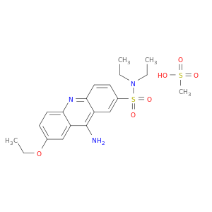2-吖啶氨酰胺,9-氨基-7-乙氧基-N,N-二乙基-,甲磺酸盐(1：1)