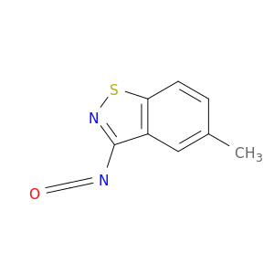 3-异氰酸盐-5-甲基-1,2-苯并异噻唑
