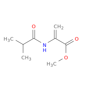 2-Propenoic acid, 2-[(2-methyl-1-oxopropyl)amino]-, methyl ester