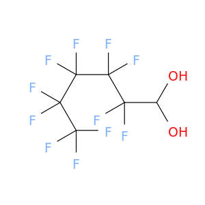 1H-Perfluorohexane-1,1-diol