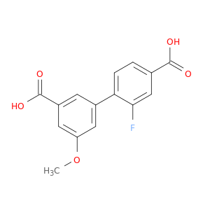 2-Fluoro-5'-methoxybiphenyl-3',4-dicarboxylic acid