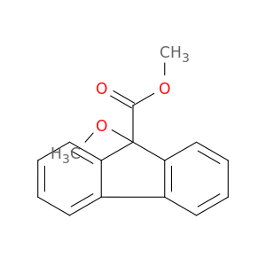 9H-Fluorene-9-carboxylic acid, 9-methoxy-, methyl ester