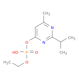 ethyl 6-methyl-2-(propan-2-yl)pyrimidin-4-yl hydrogen phosphate