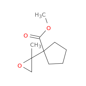 Cyclopentanecarboxylic acid, 1-(2-methyloxiranyl)-, methyl ester