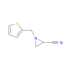 2-Aziridinecarbonitrile, 1-(2-thienylmethyl)-