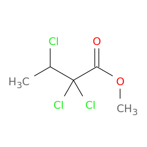 Butanoic acid, 2,2,3-trichloro-, methyl ester