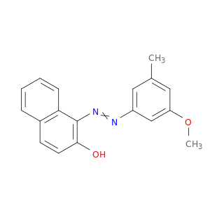 2-Naphthalenol, 1-[(3-methoxy-5-methylphenyl)azo]-