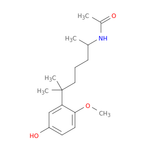 Acetamide, N-[5-(5-hydroxy-2-methoxyphenyl)-1,5-dimethylhexyl]-