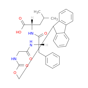 L-Leucine, N-[(9H-fluoren-9-ylmethoxy)carbonyl]glycyl-L-phenylalanyl-