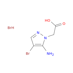 2-(5-Amino-4-bromo-1H-pyrazol-1-yl)acetic Acid Hydrobromide