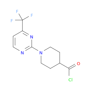 1-(4-三氟甲基)嘧啶-2-基哌啶-4-羰酰氯