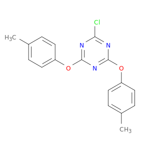 1,3,5-Triazine,2-chloro-4,6-bis(4-methylphenoxy)-
