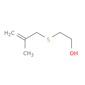 Ethanol, 2-[(2-methyl-2-propenyl)thio]-