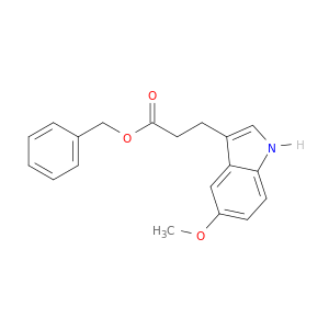 1H-Indole-3-propanoic acid, 5-methoxy-, phenylmethyl ester