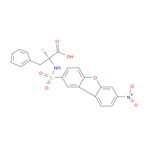 L-Phenylalanine, N-[(7-nitro-2-dibenzofuranyl)sulfonyl]-