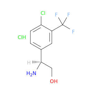 3-三氟甲基-4-氯-L-苯甘氨醇盐酸盐