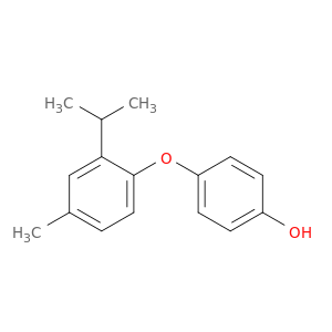 Phenol, 4-[4-methyl-2-(1-methylethyl)phenoxy]-