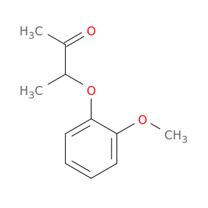 3-(2-methoxyphenoxy)butan-2-one