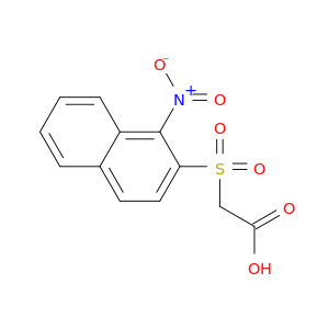 Acetic acid, [(1-nitro-2-naphthalenyl)sulfonyl]-