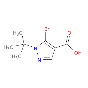 5-Bromo-1-tert-butyl-1H-pyrazole-4-carboxylic acid