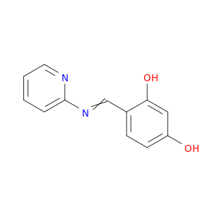 1,3-Benzenediol, 4-[(2-pyridinylimino)methyl]-