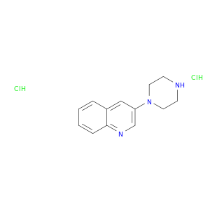 3-(piperazin-1-yl)quinoline dihydrochloride