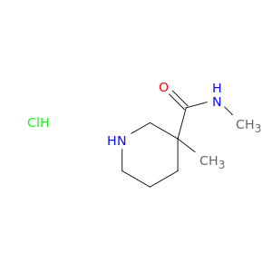 N,3-dimethyl-3-piperidinecarboxamide hydrochloride