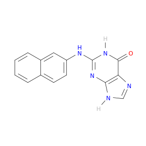 6H-Purin-6-one,1,9-dihydro-2-(2-naphthalenylamino)-