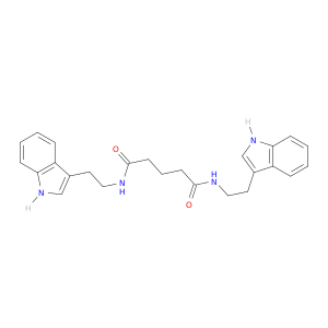 Pentanediamide, N,N'-bis[2-(1H-indol-3-yl)ethyl]-