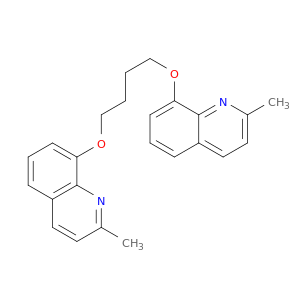 Quinoline, 8,8'-[1,4-butanediylbis(oxy)]bis[2-methyl-