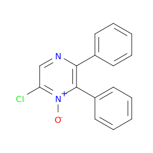 Pyrazine, 5-chloro-2,3-diphenyl-, 4-oxide