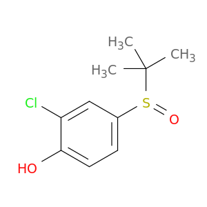 Phenol, 2-chloro-4-[(1,1-dimethylethyl)sulfinyl]-
