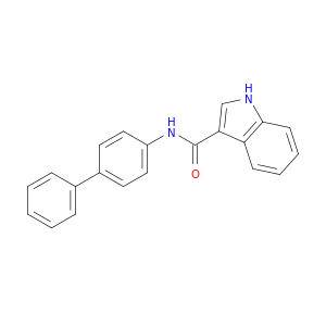 N-([1,1'-Biphenyl]-4-yl)-1H-indole-3-carboxamide